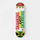 SKANKING FACILE (JAM) (JMT) 7 3/4" Skateboard Deck (Devant)