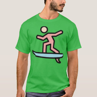 Skate And Surf On The StreetBoardBodyboardingSurfe T-shirt