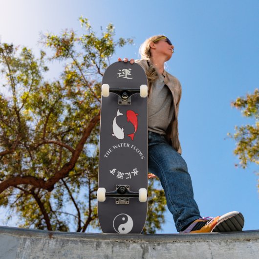 Skate Deck de style japonais pour skateboard (Extérieur 1)
