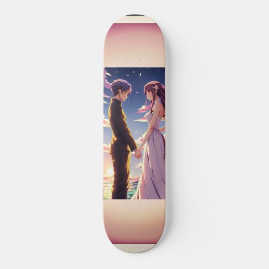 Skate Exclusivo: Casal Anime Skateboard (Voorkant)