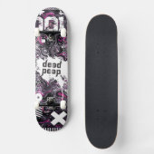 Skate Girl 001 Skateboard (Voorkant)