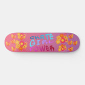 Skate Girl Power Skateboard (Horizontaal)