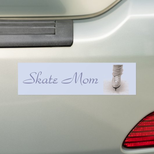 'Skate Mom' Bumper Sticker (En voiture)