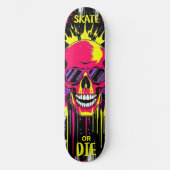 Skate or Die 3 - Skateboard Deck - Punk Grunge (Voorkant)