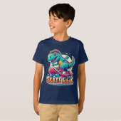 Skate Rex - T-shirt Dinosaur Cool (Devant entier)