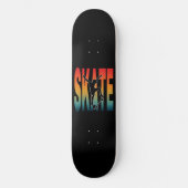 Skate Skateboard Silhouette (Recto)