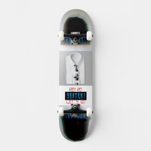 Skate Skater! Co. ``Shirt and Tie´´ Skateboard (Voorkant)
