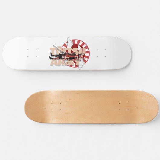 Skate Toitsu Army Red Samouraj Skateboard (Horizontaal)