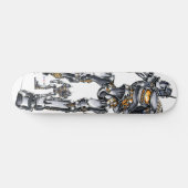 Skateboard 作 品 号00004 "2つ の  de  de 探" de  (Horz)