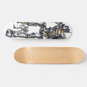 Skateboard 作 品 号00004 "2つ の  de  de 探" de  (Horz)