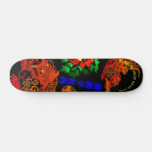 SKATEBOARD 唐獅子牡丹（KARAJISHIBOTAN) (Horz)
