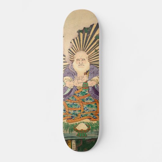 Skateboard 奇 術 師, 豊 magicien, Toyokuni, Ukiyo-e (Recto)