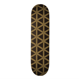 Skateboard 日本の伝統文様 毘沙門亀甲 Japan traditional