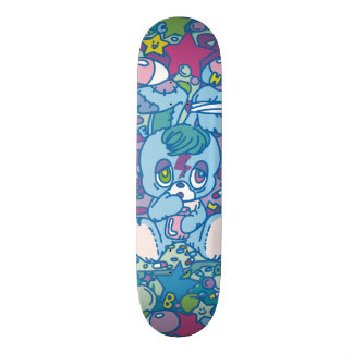 SKATEBOARD 病み月のうさぎ　スケートボード【デッキ】