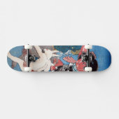 Skateboard 金太郎と動物, 国芳 Kintaro et animaux, Kuniyoshi, Ukiyo-e (Horz)