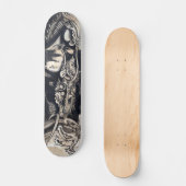 Skateboard 雲 龍 図, 曾 我 白 Dragon avec Cloud, Sumi-e (Recto)