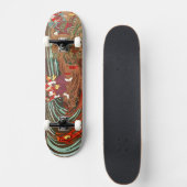 Skateboard 鬼若丸の鯉退治, carpe de monstre de 国芳, Kuniyoshi, (Devant)