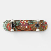 Skateboard 鬼若丸の鯉退治, carpe de monstre de 国芳, Kuniyoshi, (Horz)