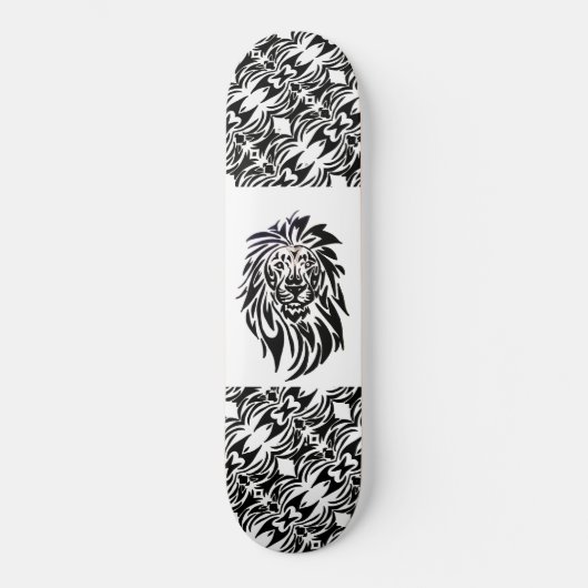 Skateboard 010 - Lion d'Afrique (Recto)