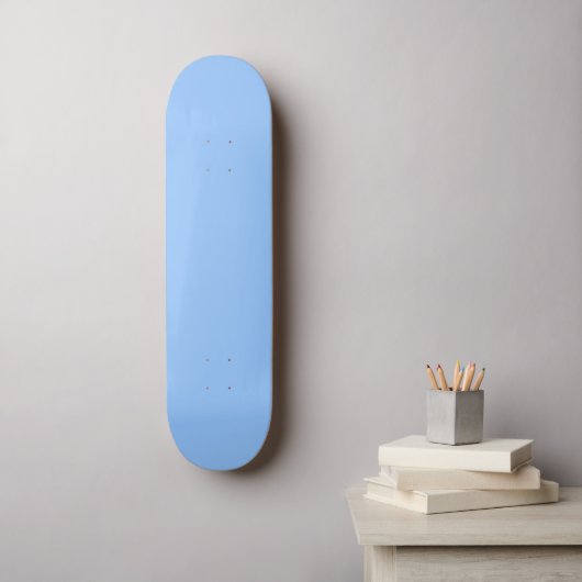 Skateboard #030 Pastel Blue Color Collection (Art mural)