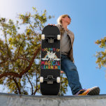 Skateboard 100 Jours De Magical Learning School Unicorn Girls<br><div class="desc">100e jour de l'école Unicorn Girls 100 jours de l'école T-shirt</div>
