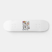Skateboard 100 jours de sublimation scolaire (Horz)