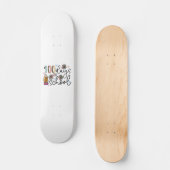 Skateboard 100 jours de sublimation scolaire (Recto)