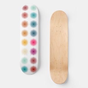 Skateboard 12 Dégradé couleur solaires