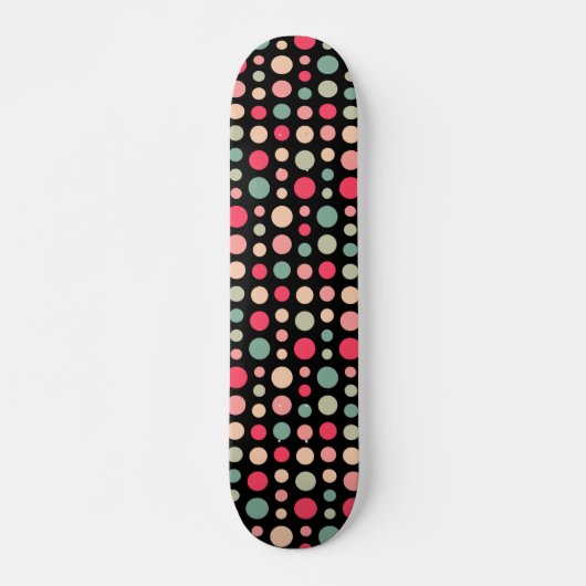 Skateboard 180115 v2 - Couleurs 01 - sur Noir (Devant)