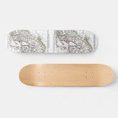 Skateboard 1806 Carte - La Suede au Danemarck (Horz)