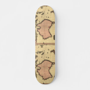 Skateboard 1818 Australasia Map - Australia, Nouvelle-Zélande