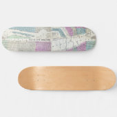 Skateboard 1870 Carte New York City Central Park (Horz)