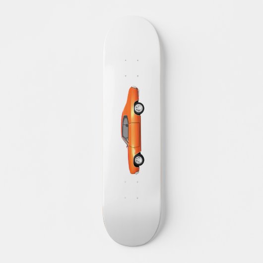Skateboard 1970 Chevelle SS : Fin orange : Patinage (Devant)
