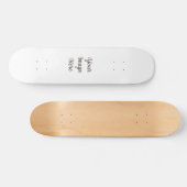 Skateboard 19.38cm (Horizontaal)
