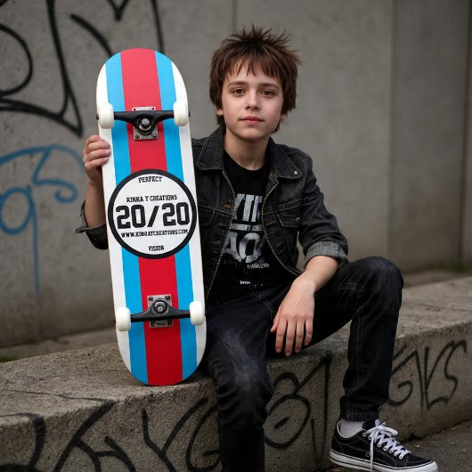 Skateboard 20/20 Vision parfaite