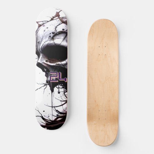 Skateboard 24 Hard Lines | Deathmask Deck – The Rebuild Begin (Recto)