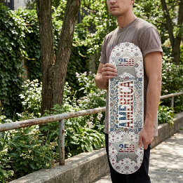 Skateboard 250 Ans d'Amérique Anniversaire Semi-quincentenair