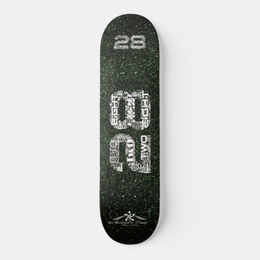 Skateboard 28 Vingt-huit (Recto)