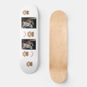 Skateboard  2 cat photos, best therapist,  (Recto)