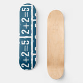 Skateboard 2 plus 2 égale 5 (Recto)