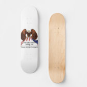 Skateboard 2e amendement Oreiller (Recto)