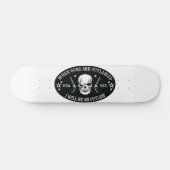 Skateboard 2e amendement Oreiller (Horz)