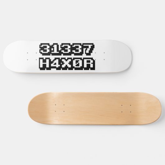 SKATEBOARD 31337 H4X0R (Horz)