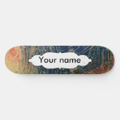 Skateboard 3 couleurs de peinture (Horz)