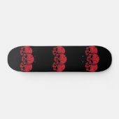 Skateboard 3 crâne rouge  (Horz)
