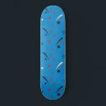 Skateboard 4 juillet Étoiles et Motif Fireworks<br><div class="desc">Célébrez 4 juillet fête de l'Indépendance dans ces étoiles les plus cool et feux d'artifice design motif.</div>