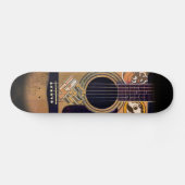 Skateboard 4ten : Guitare de Bmore (blanc de Rob) (Horz)