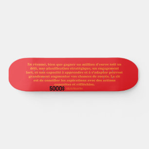SKATEBOARD 5000$