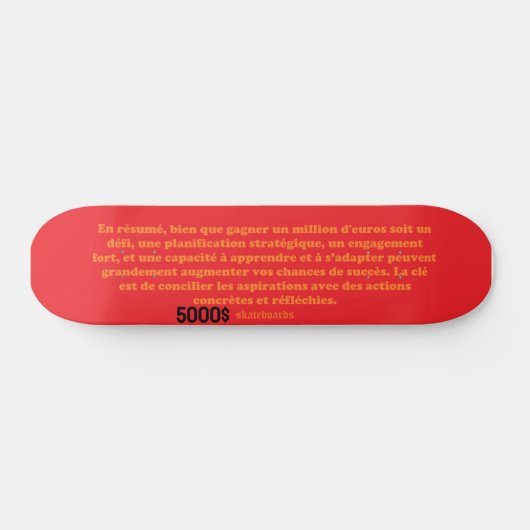 SKATEBOARD 5000$ (Horz)