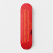 SKATEBOARD 5000$ (Recto)
